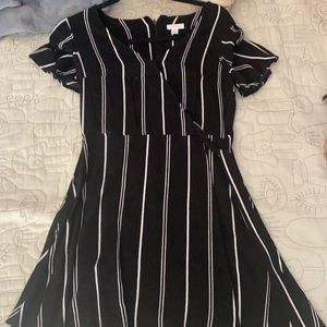 Striped target dress XS